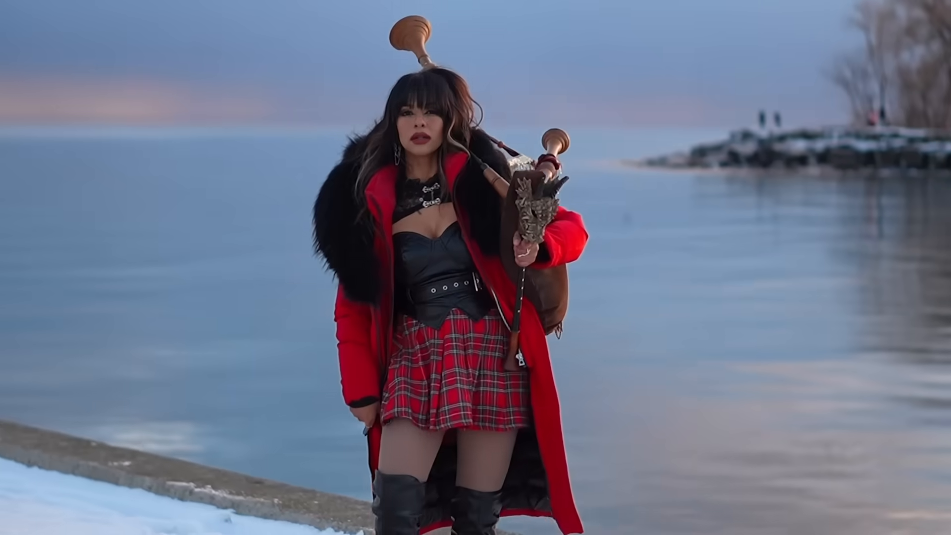 Carol of the Hells Bells ｜ Bagpipes meets AC⧸DC Rock - Goddesses of Bagpipes [PoTAvJGlmBg].webm